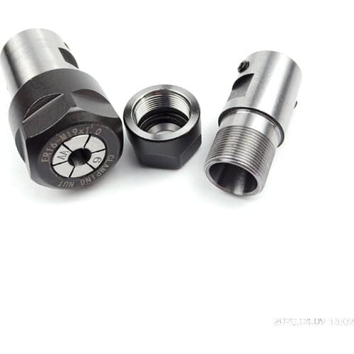 CNC Metalworking Holder Straight Shank Chuck Too Extension Milling C16-ER11-35L 5mm/6mm/8mm/10mm/6.35mm Nut Replacement