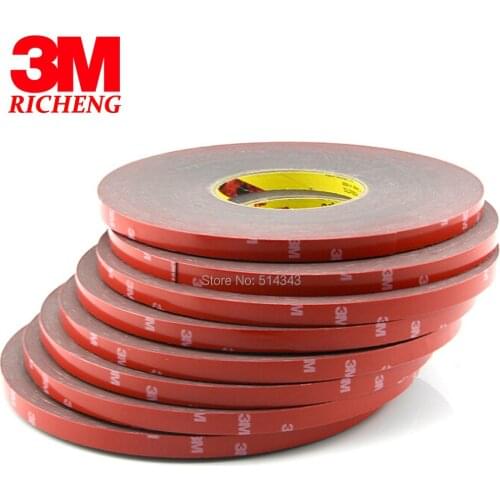 3M brand tape 4229 VHB double sided tape clear transparent acrylic VHB 0.8mm thickness 3M tape