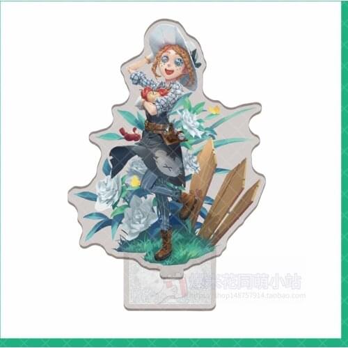 Anime Identity V Freddy Riley Emma Woods Helena Adams Acrylic Double Sided Stand Figurt Ornaments Desk Decor Xmas Gifts New