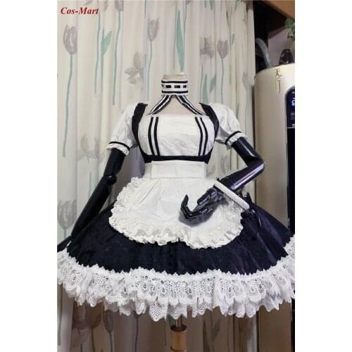 Hot Game Azur Lane HMS Sirius Cosplay Costume Original Skin Maid Dress Unisex Ball Activity Party Role Play Clothing Custom-Make