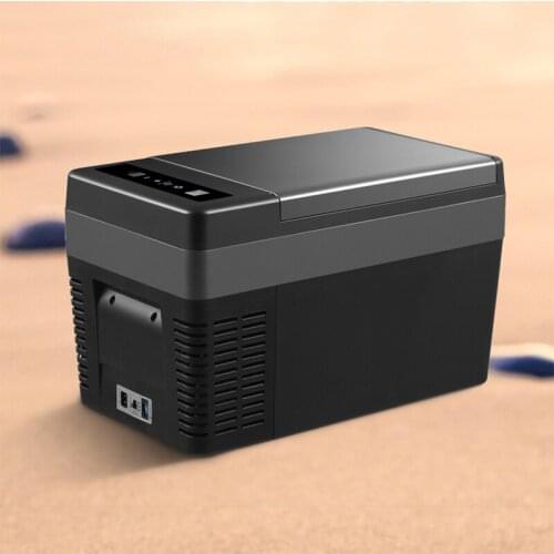 25L Dual-Purpose Compressor Refrigeration Refrigerator For Car And Home, The Refrigerated Dormitory Of Trucks, Small Freezer