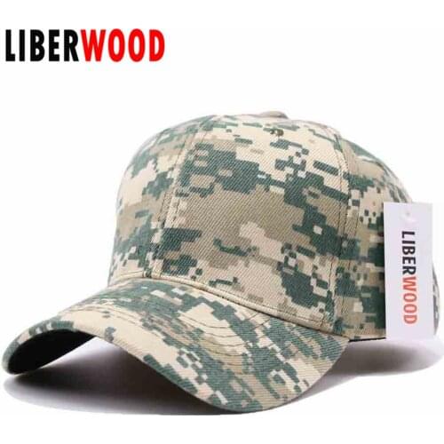 LIBERWOOD Patrol Cap ACU digital army Baseball Caps Tactical Casquette Camouflage Hats Outdoor Hunting Snapback hat jungle