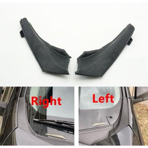 Front Windshield Grille Drain Panel Moulding Cover Fender Cap For Toyota RAV4 2013 2014 2015 2016 2017 2018 2019