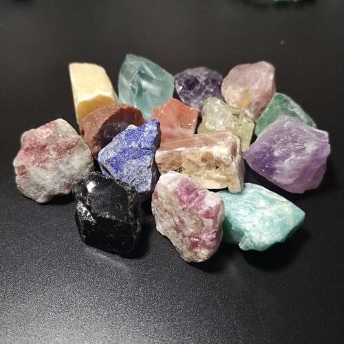 Retail 3MM Hole 1pcs Natural Original Stone Beads Lapis Lazuli Amethysts Agates Crystal For Jewelry Making DIY Bracelet Necklace