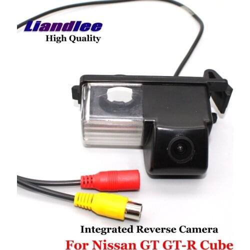 Special Integrated Car Rear Camera For Nissan GT GT-R Cube Car DVD Player Camera HD SONY CCD CHIP Parking NTSC TV system Alarm