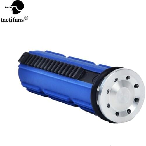 Tactical Integrated Full Steel 15 Teeth Piston with Aluminum Head All-in-one for Airsoft AEG Gearbox V2 V3 Shooting Paintball