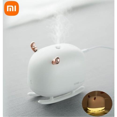 Xiaomi Youpin Sothing Cute Deer Atmosphere Humidifier for Home Office with Warm LED light