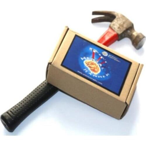 Mental Hammer Magic Tricks Magician Mentalism Close Up Gimmick Prop Illusion Stage Party Show Magia Toys Joke Classic Gadget