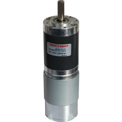 XC42PG775 12V 24V 13-1300rpm, DC planetary gear motor, speed regulation, high torque