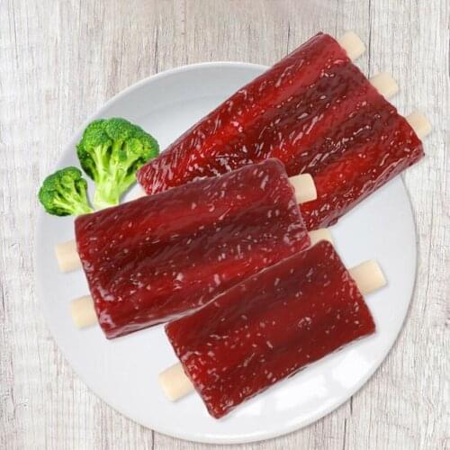 Ribs Dog Chew Toy for Aggressive Chewers TPR Bone Toy Boredom Chews Puppies Teething Fun to Chew, Chase and Fetch