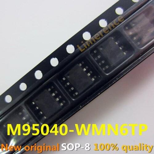 10PCS M95040-WMN6TP 95040WP SOP-8 ST95040 95040 SOP8 SMD New and Original IC Chipset