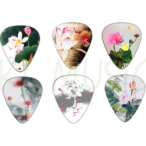 Heavy thickness bass electric guitar accessory heavy printed guitar pick plectrum