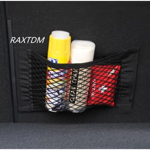 Car Trunk luggage Net For Audi A4 B5 B6 B8 A6 C5 C6 A3 A5 Q3 Q5 Q7 BMW E46 E39 E90 E36 E60 E34 E30 F30 F10 X5 E53 X6 Accessories