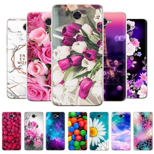 For Huawei Y7 2017 Case Y7 2019 Silicon Back Cover Phone Case For Huawei Y7 TRT-LX1 TRT-LX2 TRT-LX3 Y 7 2017 Soft TPU Case Cover