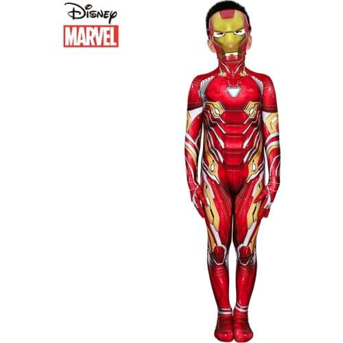 Disney Marvel Avengers 3cos Iron Man childrens one-piece leotard cosplay boy costume