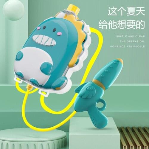 Childrens Backpack Water Gun Toy Pull-out Beach Water Splashing Water Festival Kindergarten Summer Squirt Gun Toddler Toys