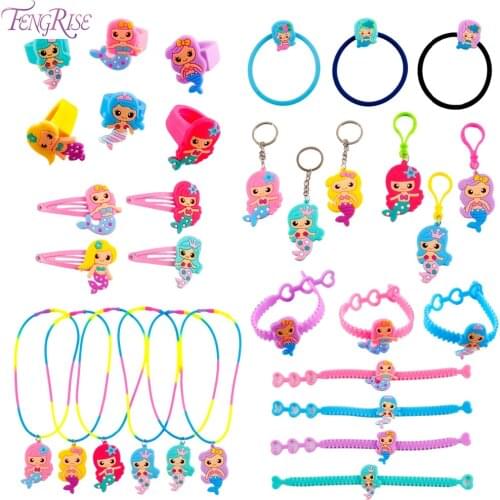 FENGRISE Little Mermaid Party Decor Mermaid Party Theme Birthday Party Decor Kids Birthday Present Personalized Gift For Guest