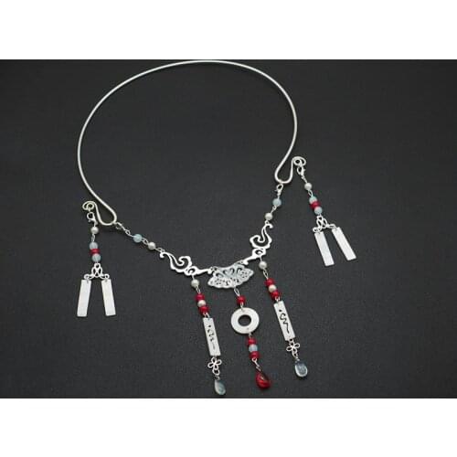 Chinese clothing soft collar necklace circle classical antiquity accessories pearl necklace jewelry national wind collar