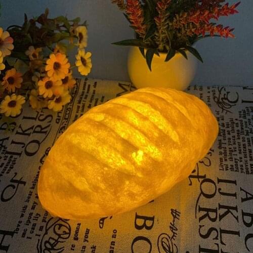 Creative Bread Light LED Night Light Cake Shop Home Bedroom Decoration Lamp for Adult Mum Baby Kid TS2
