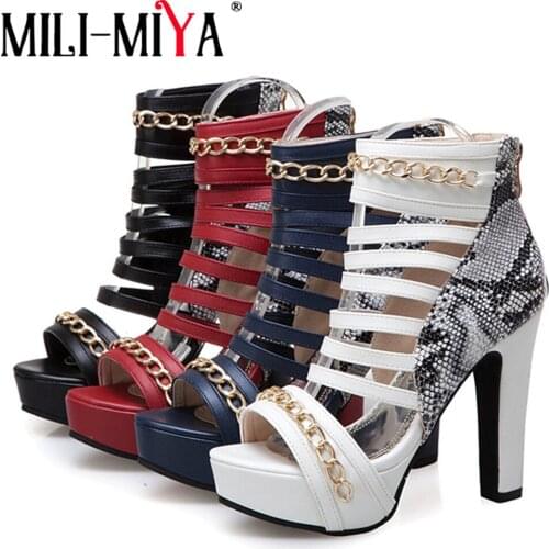 Женские туфли на шпильке MILI-MIYA China At AliExpress