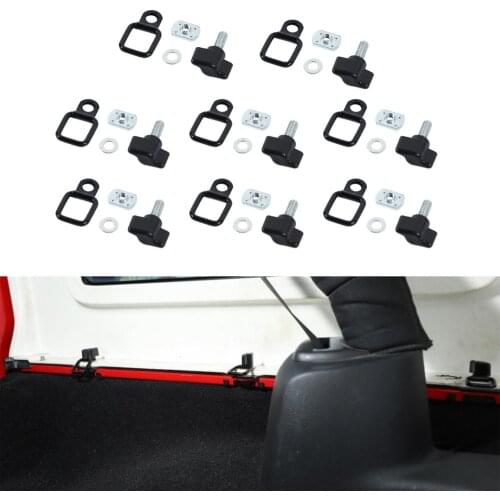 New Car Accessories For Jeep Wrangler JL JK TJ Roof ScrewS Pull Buckle Auto Parts