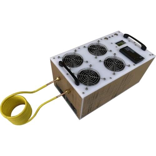 NEW 5000W High Frequency Induction Heater Induction Heating Machine Metal Smelting Furnace