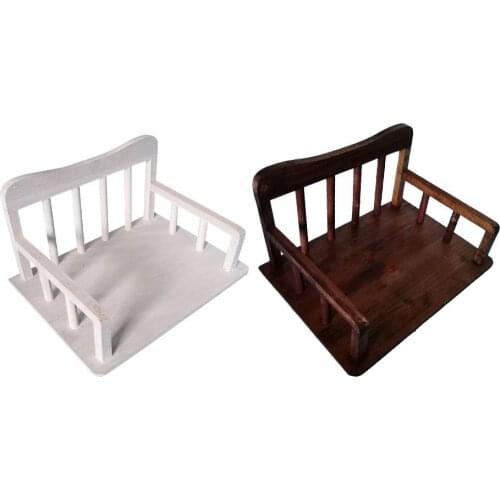 Newborn Baby Crib Baby Photo Background Baby Photography Props Cot Baby Photo Studio Props Photo Wood Bed Cot Gift