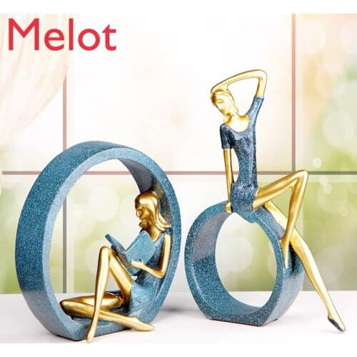 Nordic home decoration crafts family decoration creative living room wine cabinet furnishings fashion personality