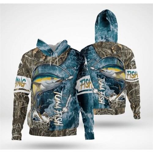 Fishing 3D Printed Hoodies Funny Pullover Men For Women Funny Sweatshirts Animal Sweater Drop Shipping Style-1