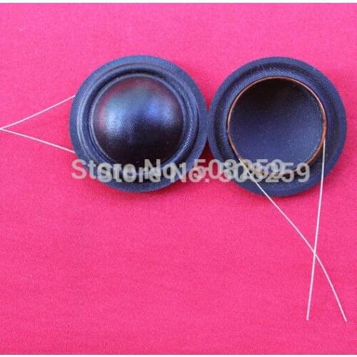 10 piece ID: 19.43mm 0.765" silk diaphragm dome 4 ohm Tweeters loudspeaker speaker voice coil -100% new