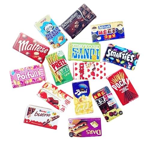 10PCS Mixed Resin Accessories Lucky Bag Candy Toy Resin Bag DIY Cream Mobile Phone Shell Hair Band Hair Material Accessories