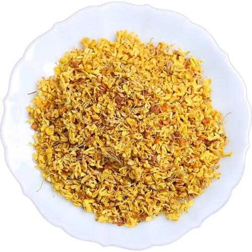 100g Free shipping Natural osmanthus buds dried fragrans buds sweet-scented osmanthus bud Yellow