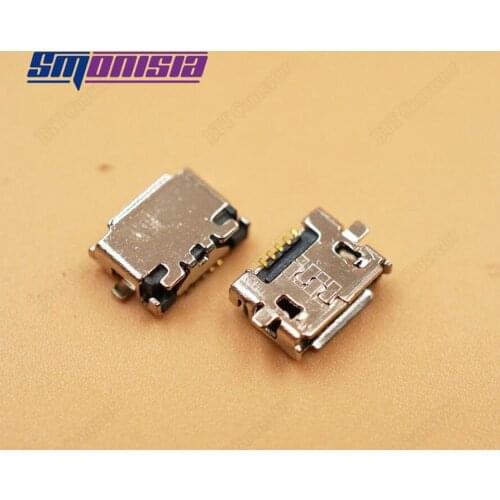 Smonisia 20pcs 100% New Micro USB Connector For Nokia Lumia 822 E7 E7-00 Micro USB socket Charging port