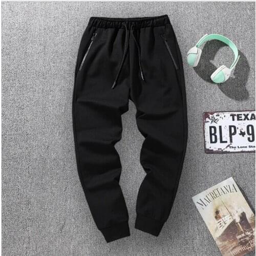 2020 Spring Mens Joggers Casual Pants Fitness Men Sportswear Bottoms Skinny Sweatpants Trousers