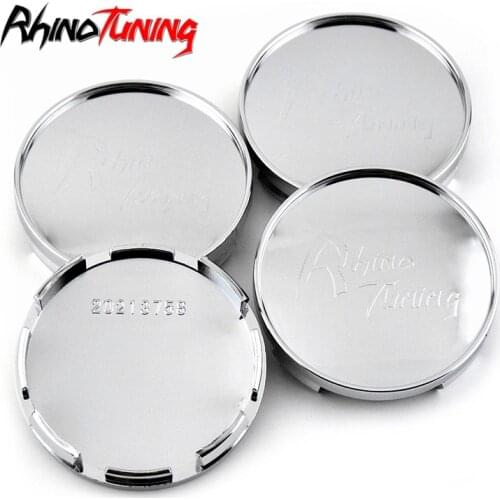 4pcs 60mm 58mm Car Wheel Center Hub Caps Cover 4B0601170 4B0601170 Fit For Levante 2017 For A4 A6 S6 ALLROAD Car Rims