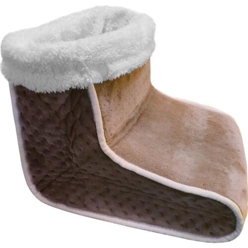 6 Level Electric Foot Warmer 4 Levels Timer Foot Heating Pad for Bed, Feet, Cramp, Office/Home