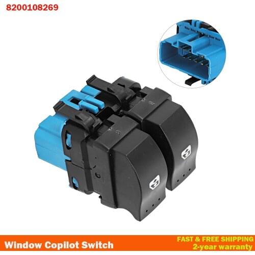 8200108269 Electric Window Switch Copilot Window Switch For Vauxhall VIVARO / MOVANO RENAULT Megane TRAFIC II MASTER Scenic II