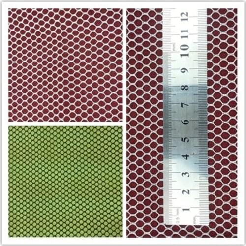 White/Black Hexagonal Mesh Fabric Soft Gauze Net Cloth Bags Lined With Width 155cm 2M/lot