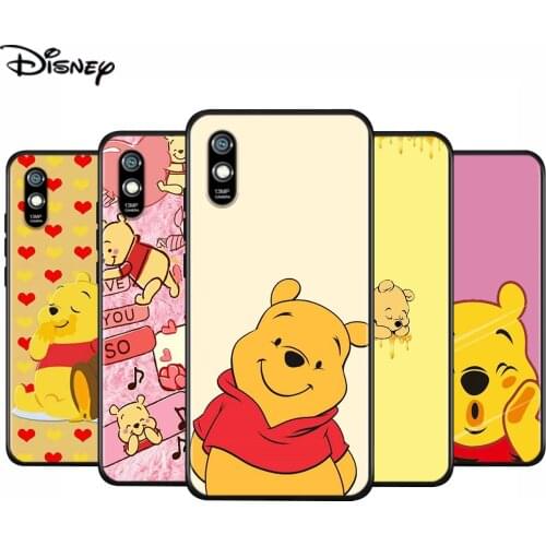Silicone Cover Winnie The Pooh For Xiaomi Redmi 9 9T 9C 8 7 6 Pro 9AT 9A 8A 7A 6A S2 5 5A 4X GO Phone Case