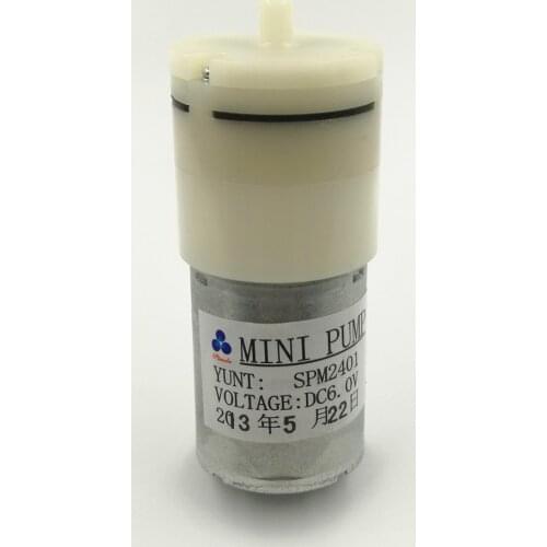 DC6V Mute Pump 370 Micro Air Pumps Aquarium Increasing Oxygen Pumper(6.8)