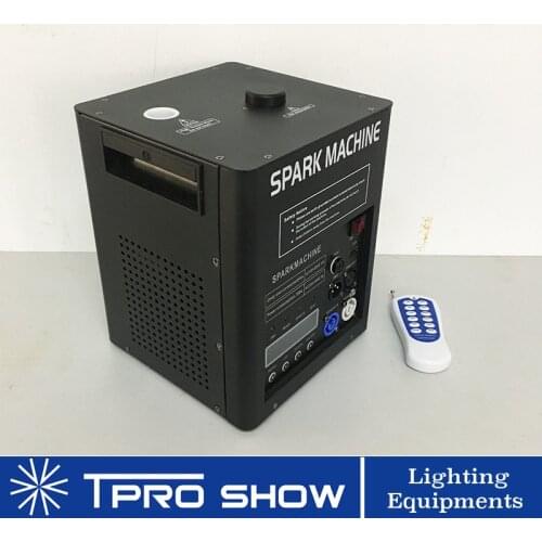 Dmx DJ Stage Spark Machine Wedding Fireworks 700W Cold Pyro Sparkler Wireless Remote Sparkular Effect 1Machine 2Machines Flycase