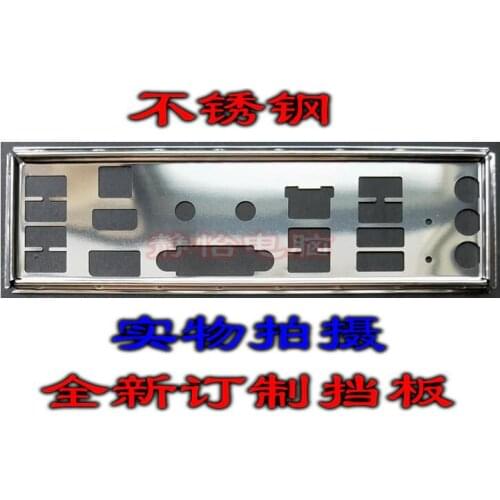 IO I/O Shield BackPlate Blende Bracket For Asus P8Z77-I DELUXE
