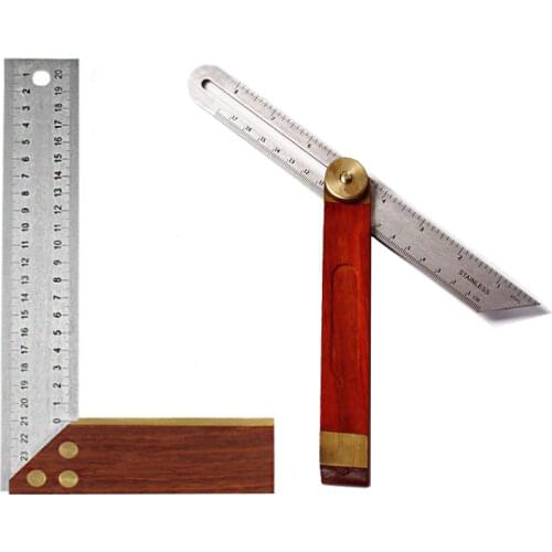 Aluminum Alloy Bevel&Corner Protractor Corner Angle Finder for carpentry tools Angle Measurement Ruler for woodworking tools