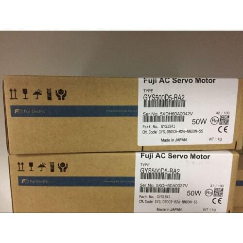 New Fuji 50W servo motor gys500d5-ra2 gys500d5ra2