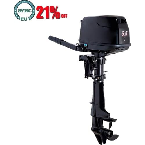 6.5 Horsepower Boat Outboard Engine with Water-cooling System Gasoline Fuel Four stroke Outboard Motor For Inflatable Boat 4.8KW