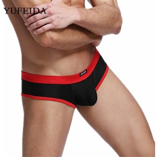 Mens Briefs Breathable Mens Underwear Sexy Underpants Briefs Sexy Lingeries Bulge Pouch Bikini Tangas Male Gay Sissy Panties