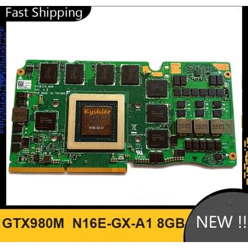 Brand New GTX 980M GTX980M N16E-GX-A1 8G VGA Video Graphics Card For ASUS G750J G750JY G750JYA Fast Shipping
