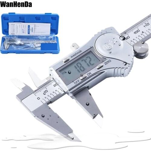 High precision Digital caliper IP54 Waterproof and dustproof digital vernier caliper Measuring tools 0-150mm/200mm/300mm caliper