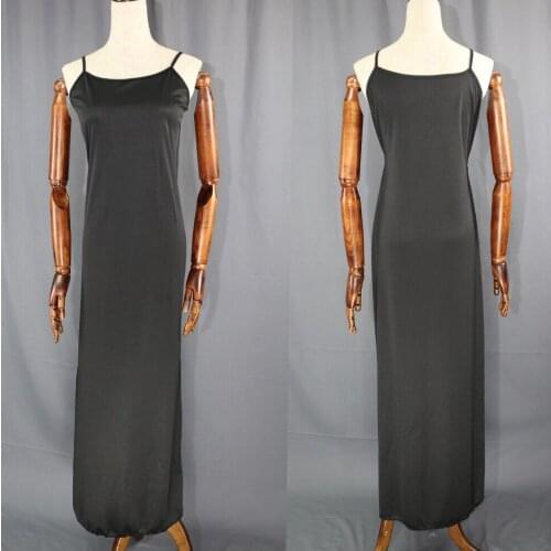 Women Polyester Fabric For Lace Lining Inside Dress Under Skirt Free Size Elastic Bust 145CM Length 125CM