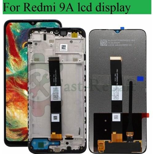 6.53"For Xiaomi Redmi 9A lcd Display Touch Screen Digitizer Assembly FOR Redmi 9A Lcd Replace For Xiaomi Redmi 9c Lcd
